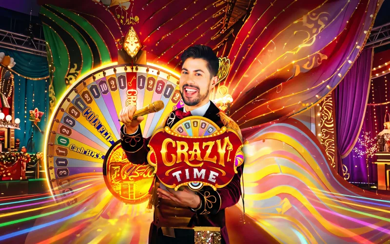 Aprovecha la oportunidad de ganar a lo grande en el juego Crazy Time de Jugabet.