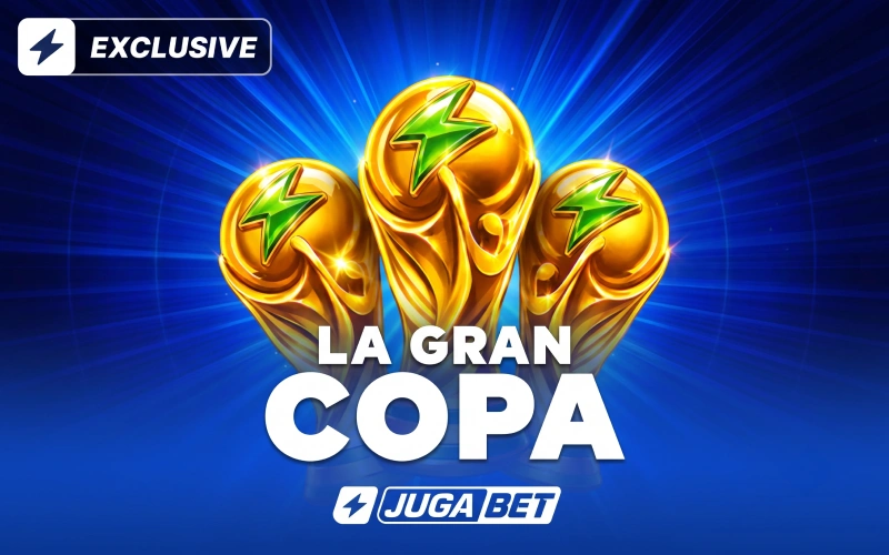 Juega a La Gran Copa Jugabet online y llévate tus ganancias.