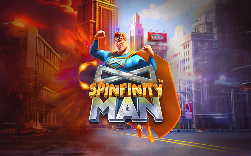 Puedes ganar a lo grande en la tragamonedas Spinfinity Man de Jugabet.