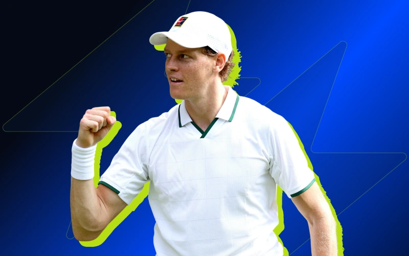 Jannik Sinner es una figura clave para los mercados en Jugabet.